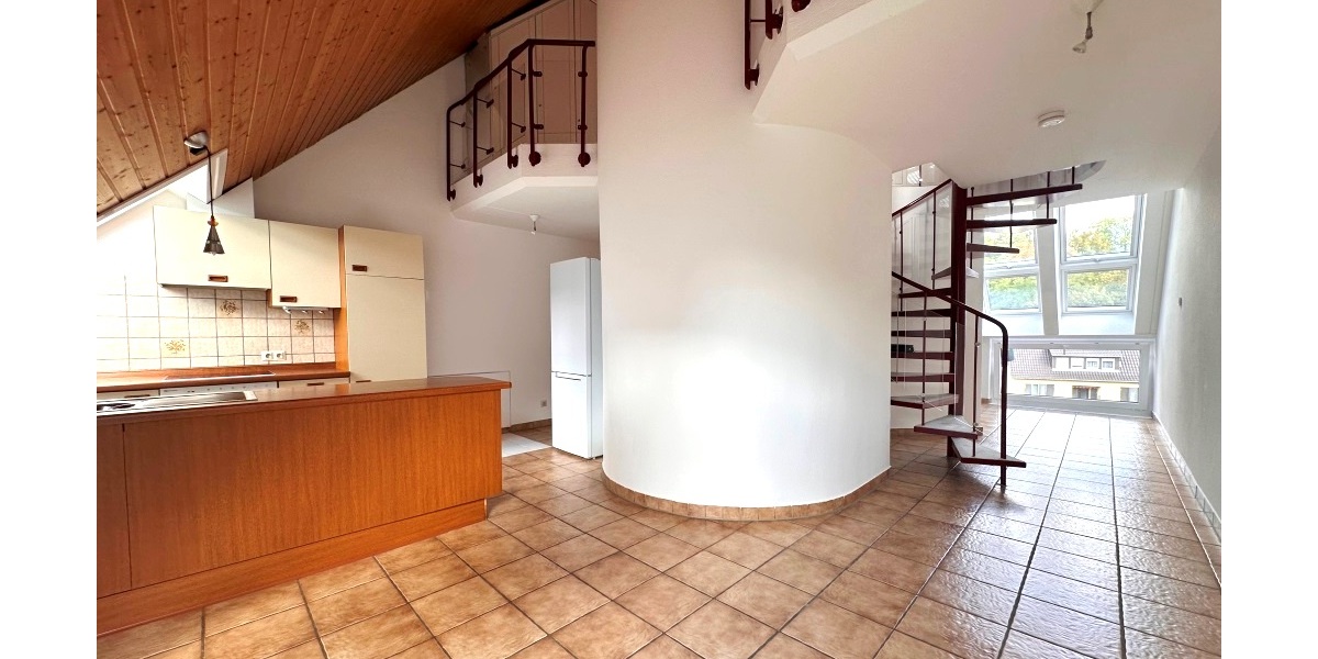 Für Individualisten u. Freigeister–außergewöhnliche Galerie-Mais. mit Dachterrasse in S-Zuffenhausen - Maisonettenwohnung Stuttgart Zuffenhausen (Stadtbezirk) | Angebot:27470624